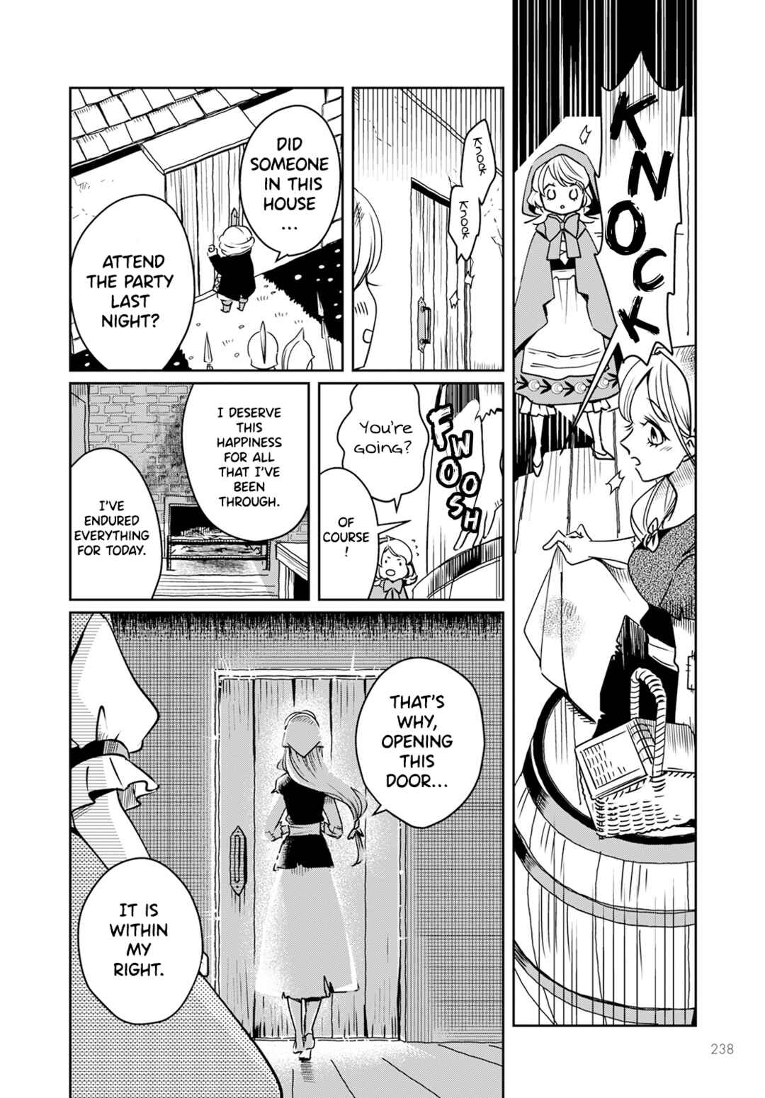 Akazukin, Tabi no Tochuu de Shitai to Deau. Chapter 3 - Page 33