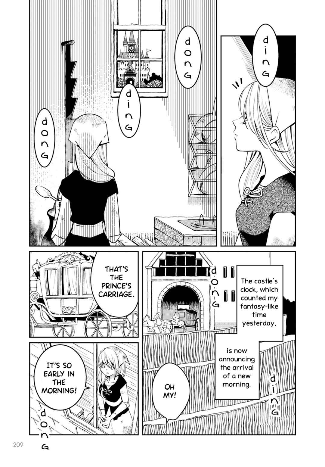 Akazukin, Tabi no Tochuu de Shitai to Deau. Chapter 3 - Page 4