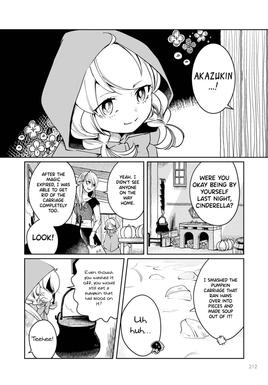 Akazukin, Tabi no Tochuu de Shitai to Deau. Chapter 3 - Page 7
