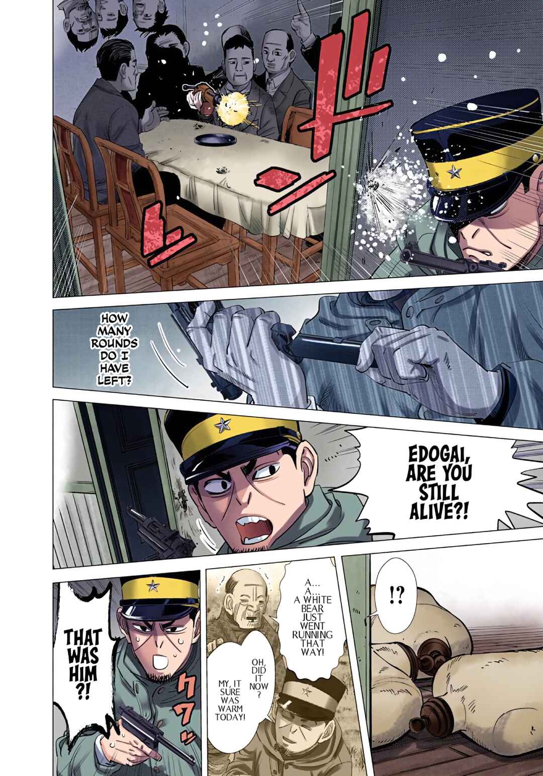 Golden Kamuy (Official Colored) Chapter 78 - Page 12