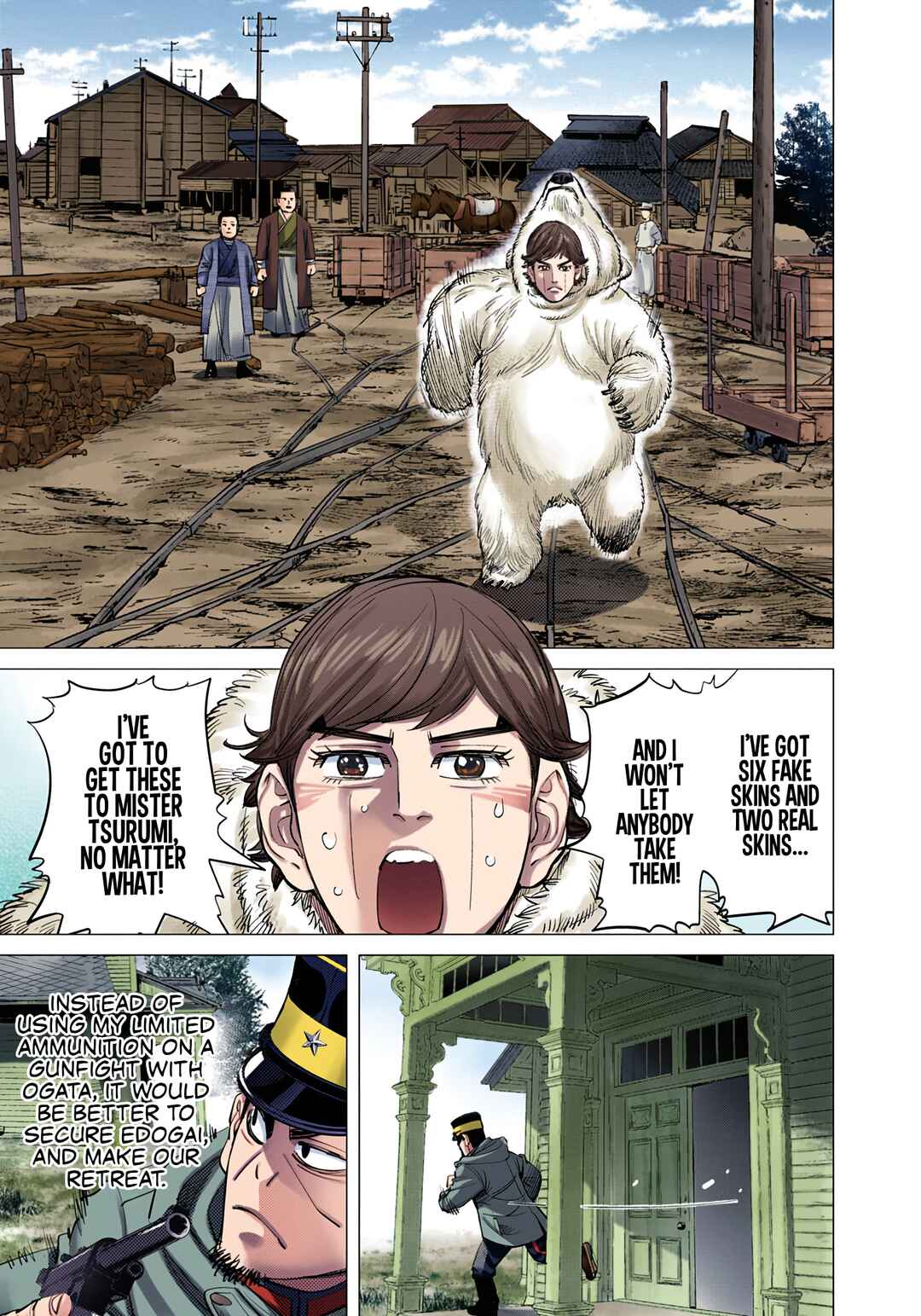 Golden Kamuy (Official Colored) Chapter 78 - Page 13