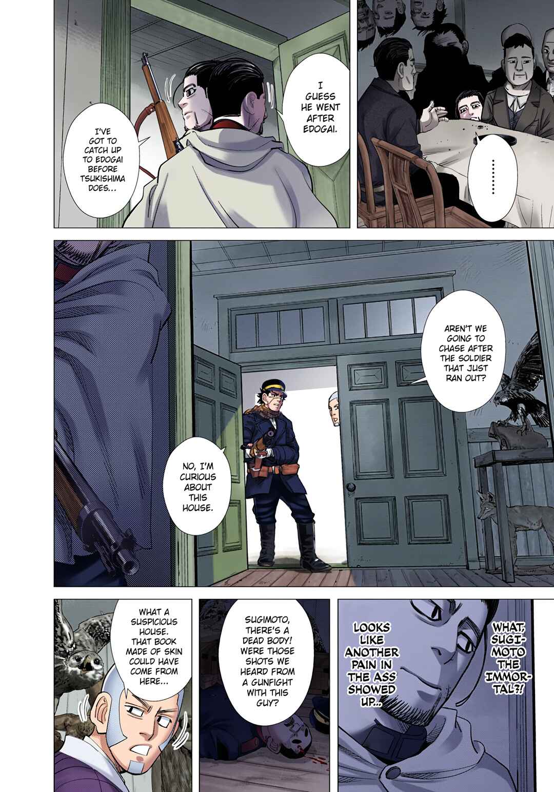 Golden Kamuy (Official Colored) Chapter 78 - Page 14
