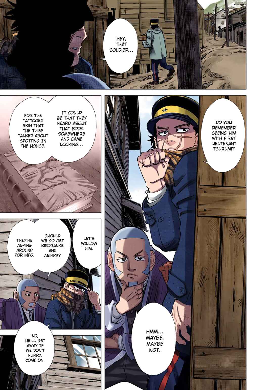 Golden Kamuy (Official Colored) Chapter 78 - Page 3