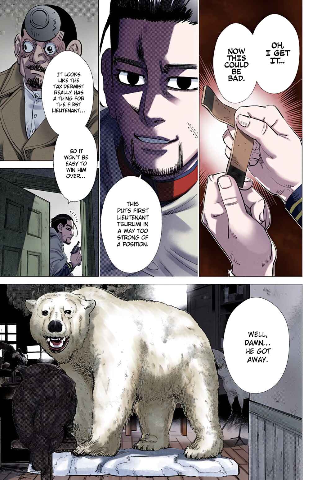 Golden Kamuy (Official Colored) Chapter 78 - Page 7