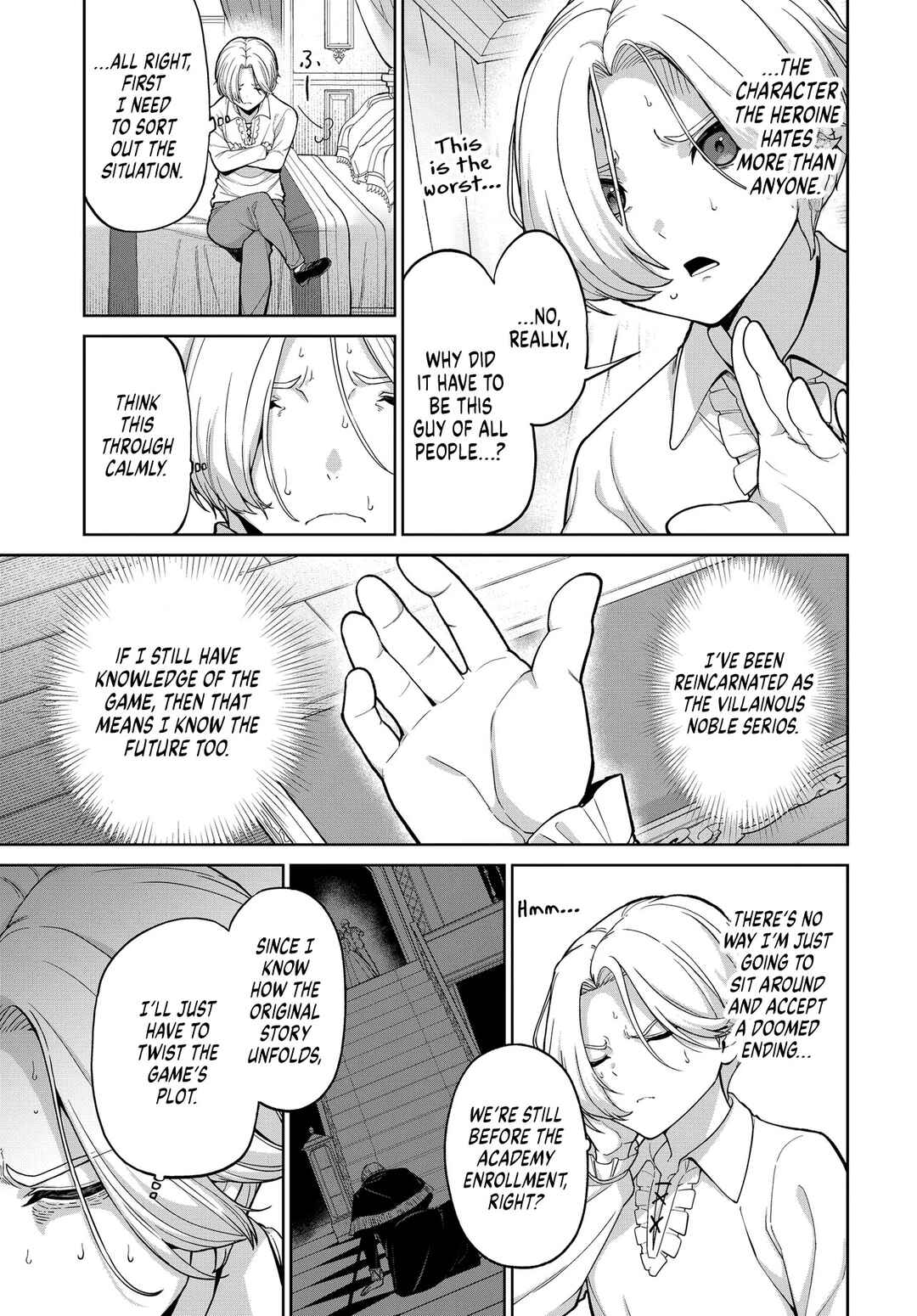 Otome Game no Akuyaku Kizoku ni Tensei Shita node, Kane no Chikara de Main Heroine o Katte Mita. Chapter 1 - Page 10