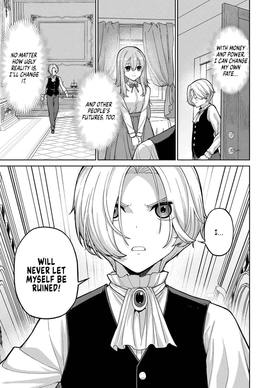 Otome Game no Akuyaku Kizoku ni Tensei Shita node, Kane no Chikara de Main Heroine o Katte Mita. Chapter 1 - Page 40