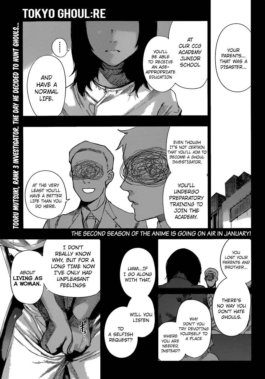 Tokyo Ghoul:re Chapter 5 - Page 1
