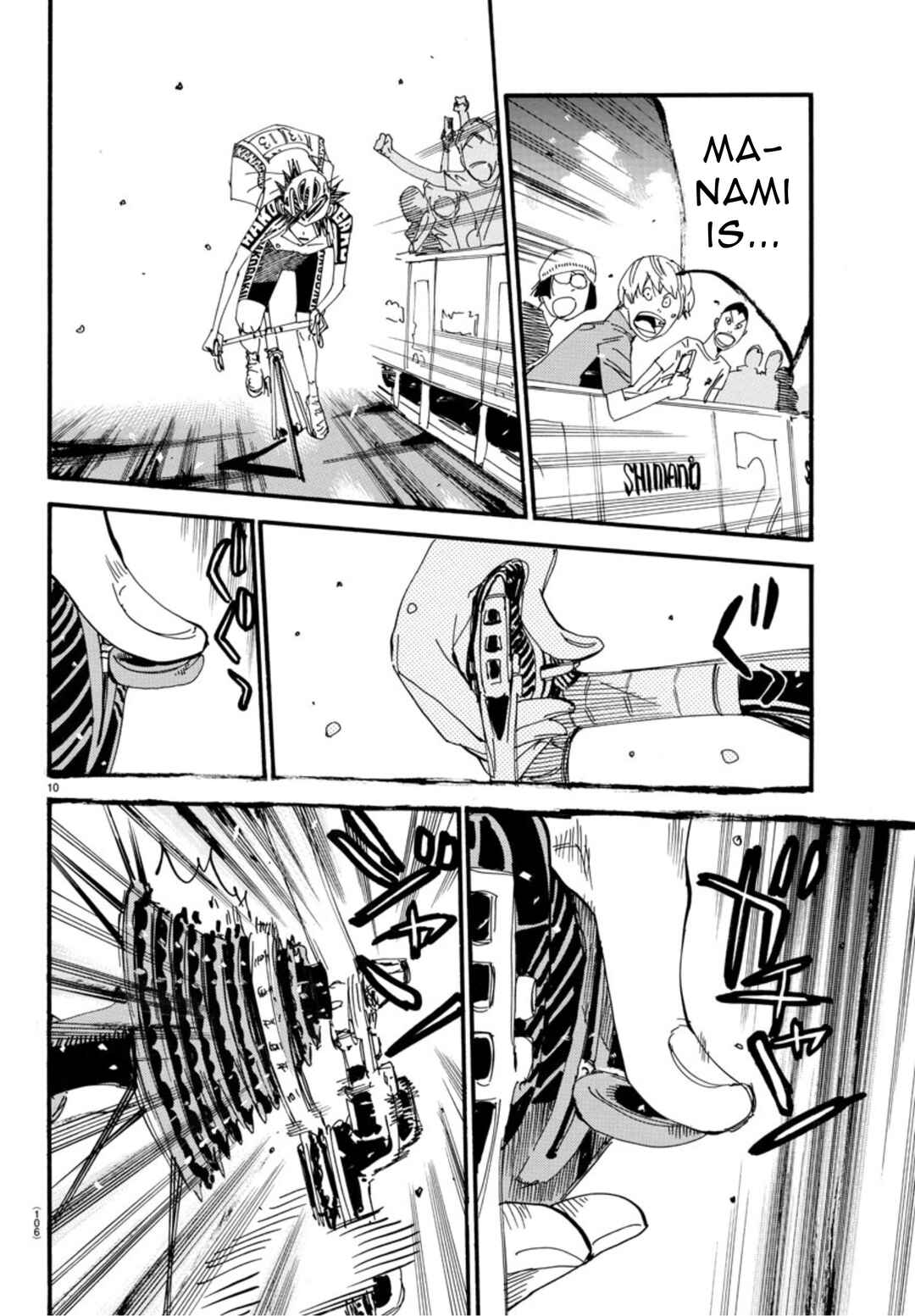 Yowamushi Pedal Chapter 538 - Page 10