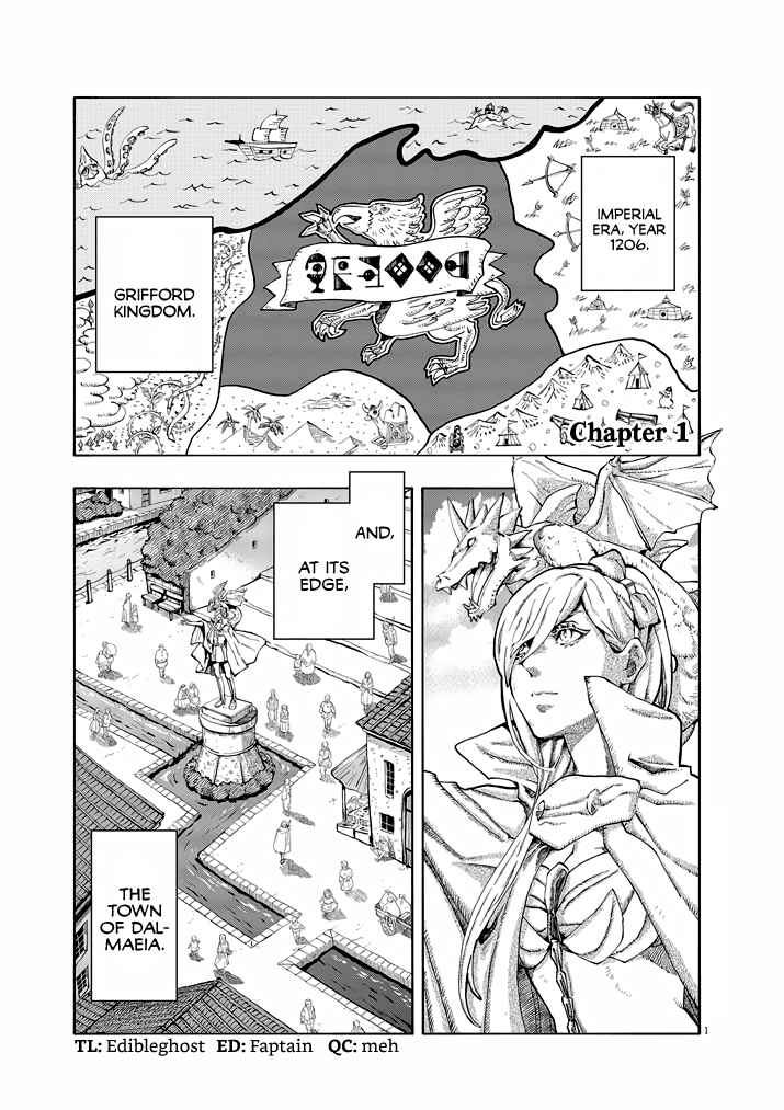 Isekai Neko to Fukigen na Majo Chapter 1 - Page 1