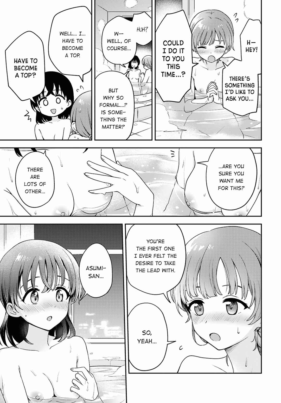 Asumi-chan wa Les Fuuzoku ni Kyoumi ga Arimasu! Chapter 31 - Page 13
