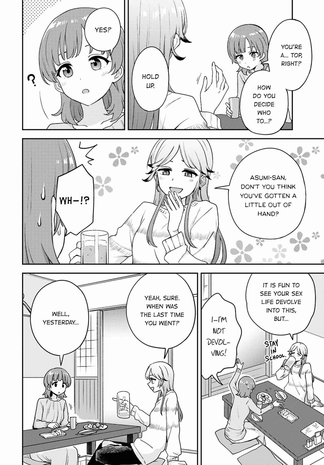 Asumi-chan wa Les Fuuzoku ni Kyoumi ga Arimasu! Chapter 31 - Page 4
