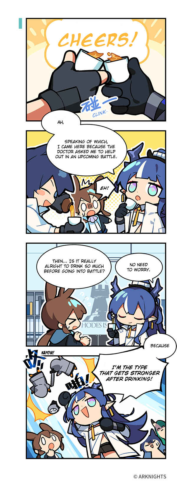 Arknights: 123 Rhodes Island!? Chapter 3 - Page 2