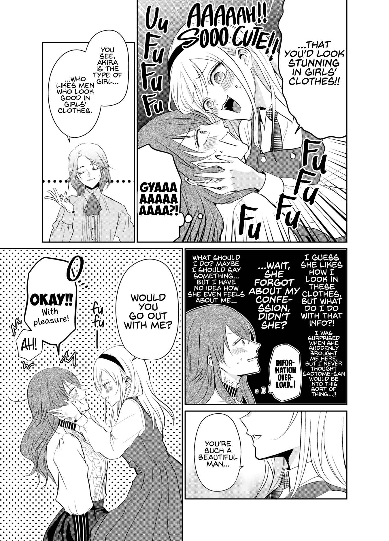 I Confessed To A Girl And She Made Me A Girl Too! Chapter ? - Page 3