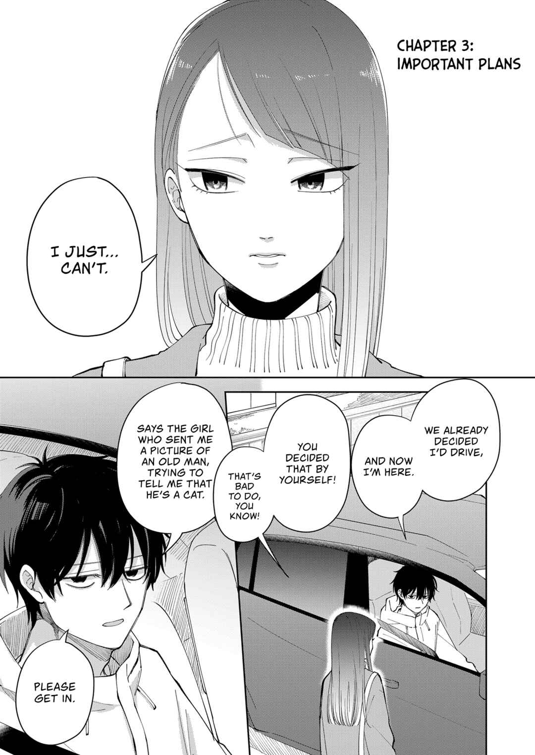 Moriagaranai Date Chapter 3 - Page 1