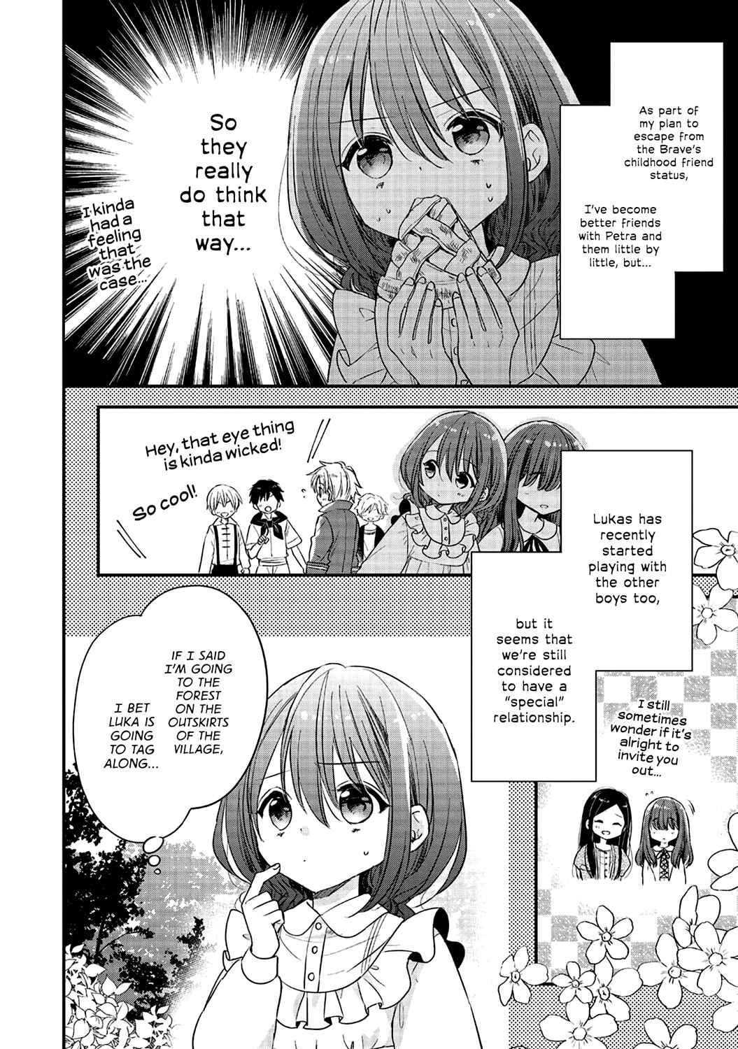 Yuusha-sama no Osananajimi to Iu Settei no Make Heroine ni Tensei Shita node, Chougoushi ni Job Change Shimasu. Chapter 3 - Page 13