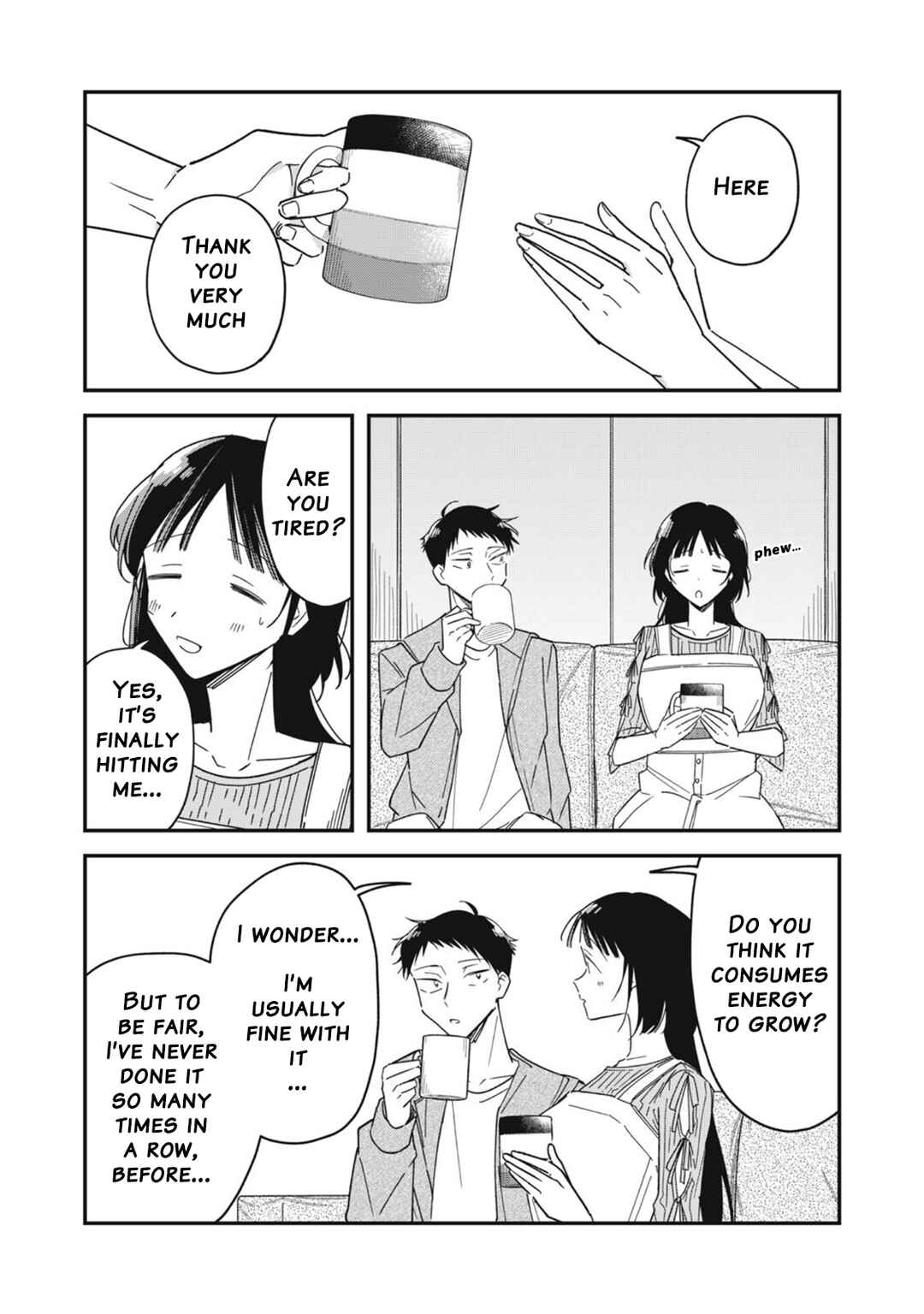 Yachiru-san wa Homeru to Nobiru Chapter 11.1 - Page 3