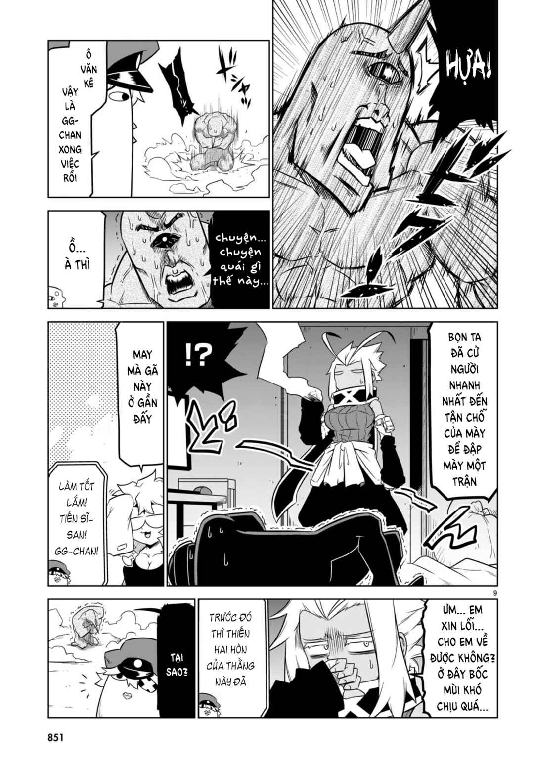 Zannen Onna Kanbu Black General-san Chapter 159 - Page 11