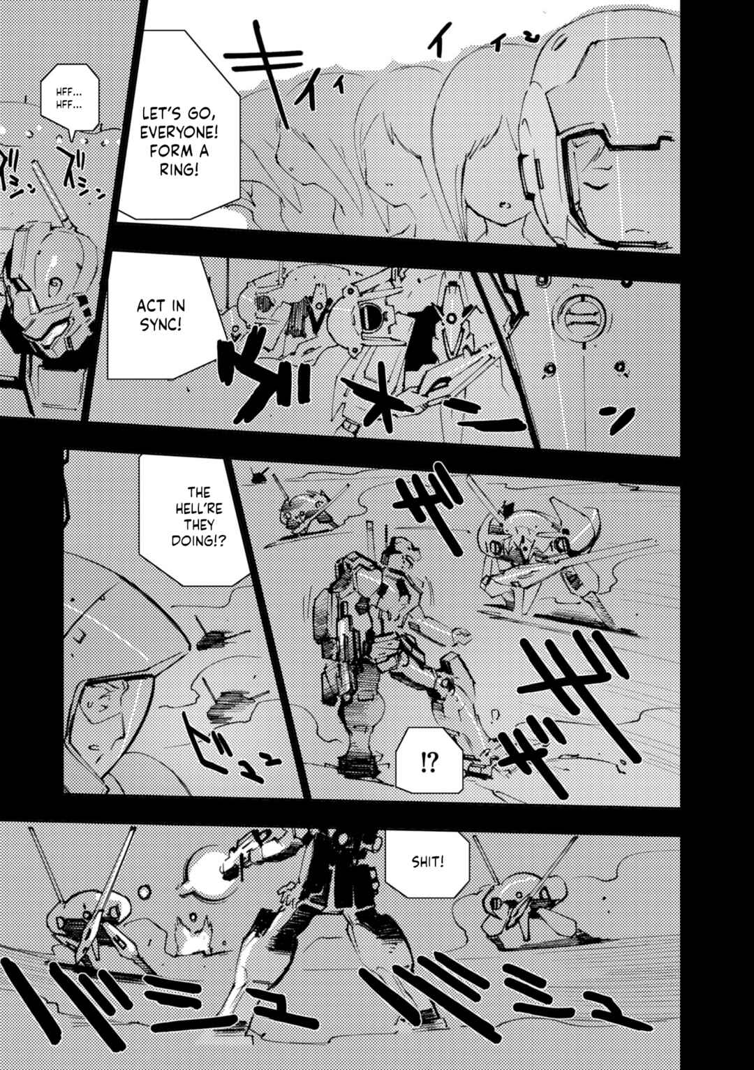 Advance of Zeta Re-Boot: Gundam Inle - Black Rabbit Had a Dream Chapter 9 - Page 28