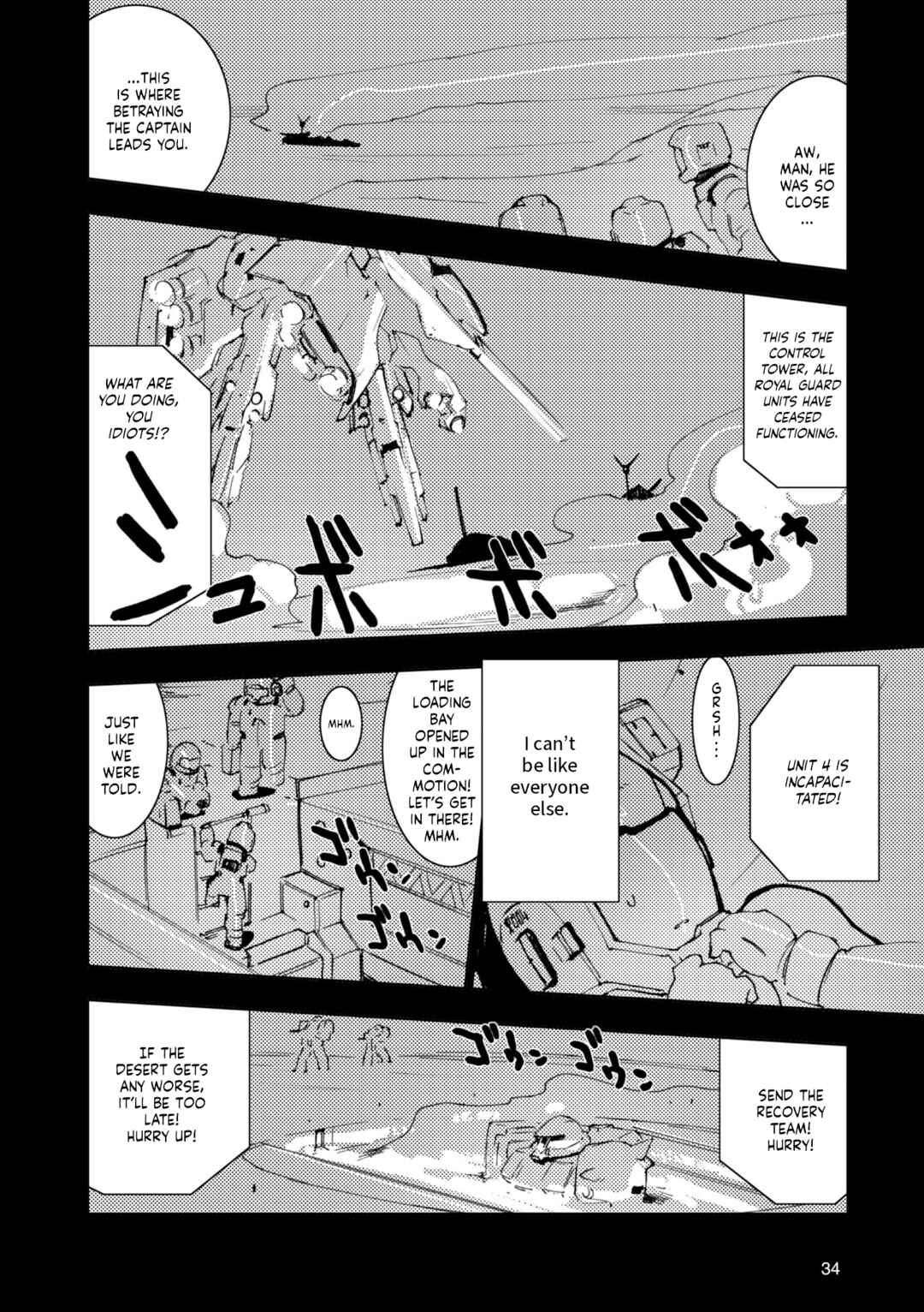 Advance of Zeta Re-Boot: Gundam Inle - Black Rabbit Had a Dream Chapter 9 - Page 35