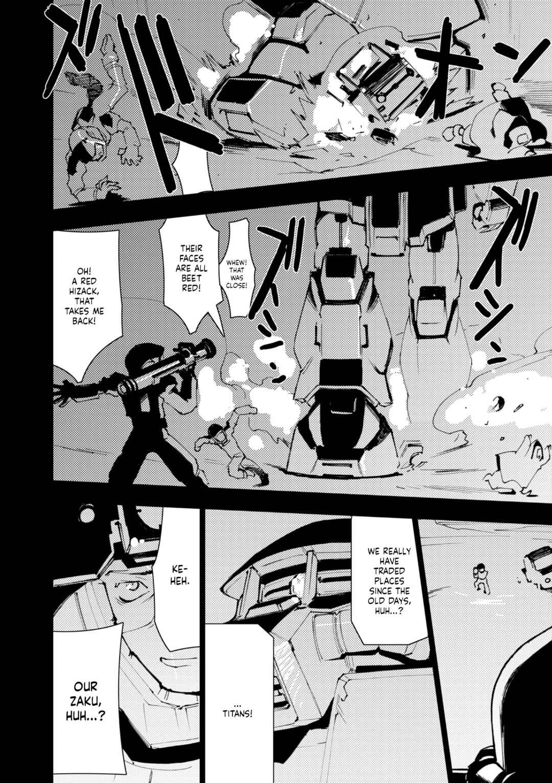 Advance of Zeta Re-Boot: Gundam Inle - Black Rabbit Had a Dream Chapter 9 - Page 38