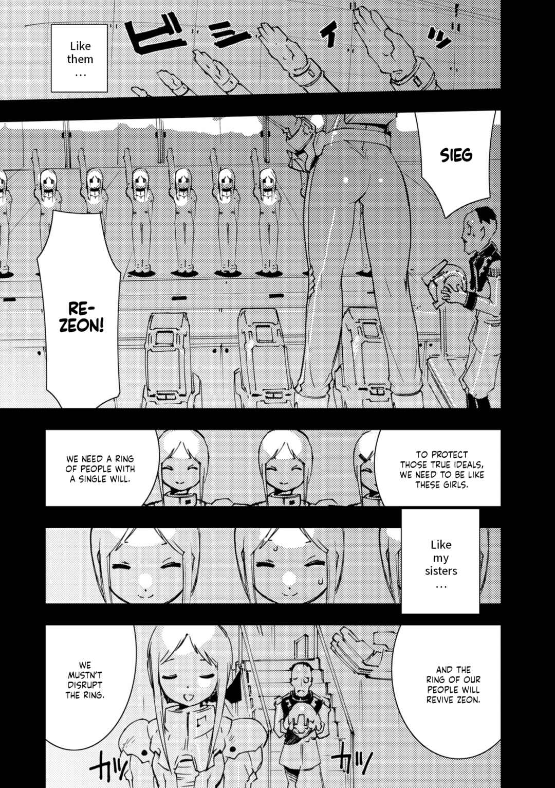 Advance of Zeta Re-Boot: Gundam Inle - Black Rabbit Had a Dream Chapter 9 - Page 45
