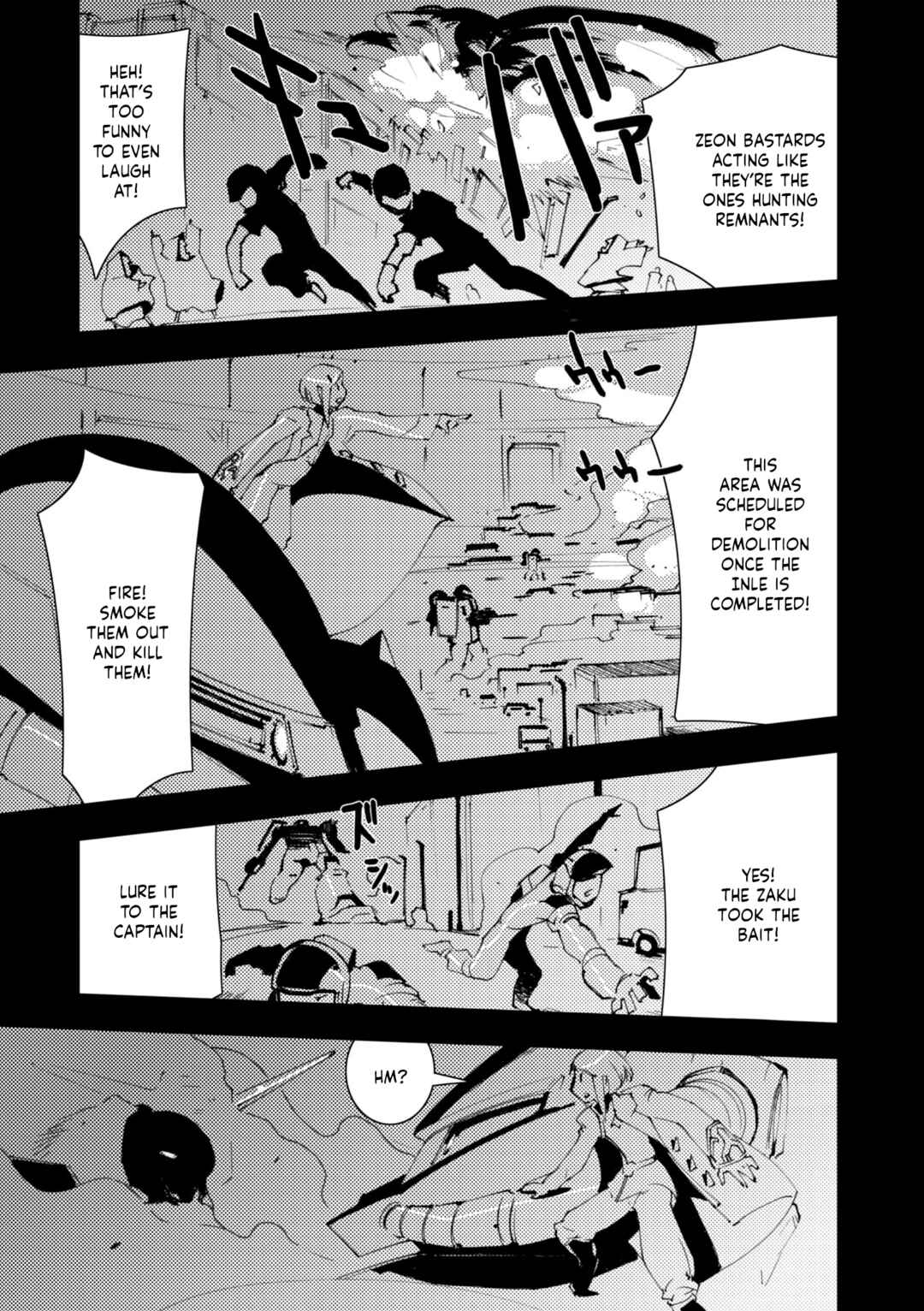 Advance of Zeta Re-Boot: Gundam Inle - Black Rabbit Had a Dream Chapter 9 - Page 55