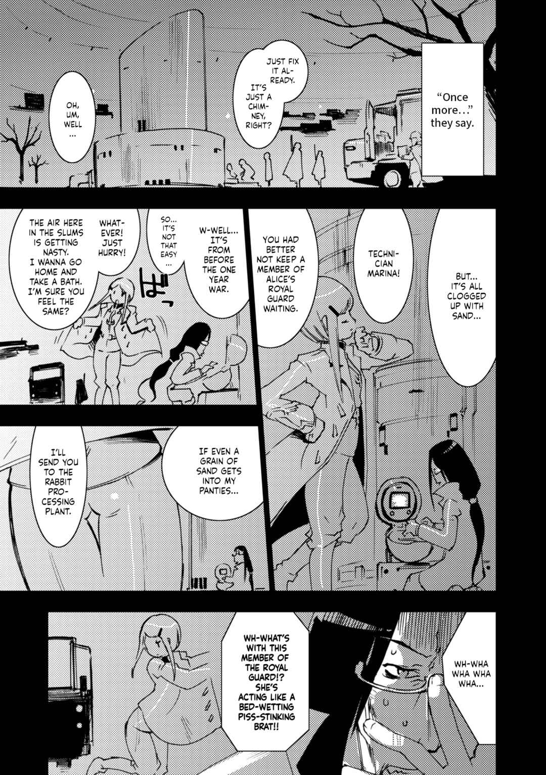 Advance of Zeta Re-Boot: Gundam Inle - Black Rabbit Had a Dream Chapter 9 - Page 9