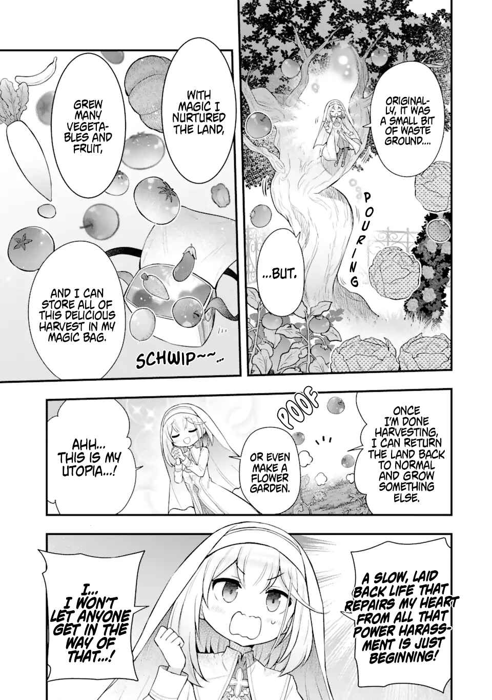 Hai Kouen no Homeless Seijo Chapter 3.2 - Page 3