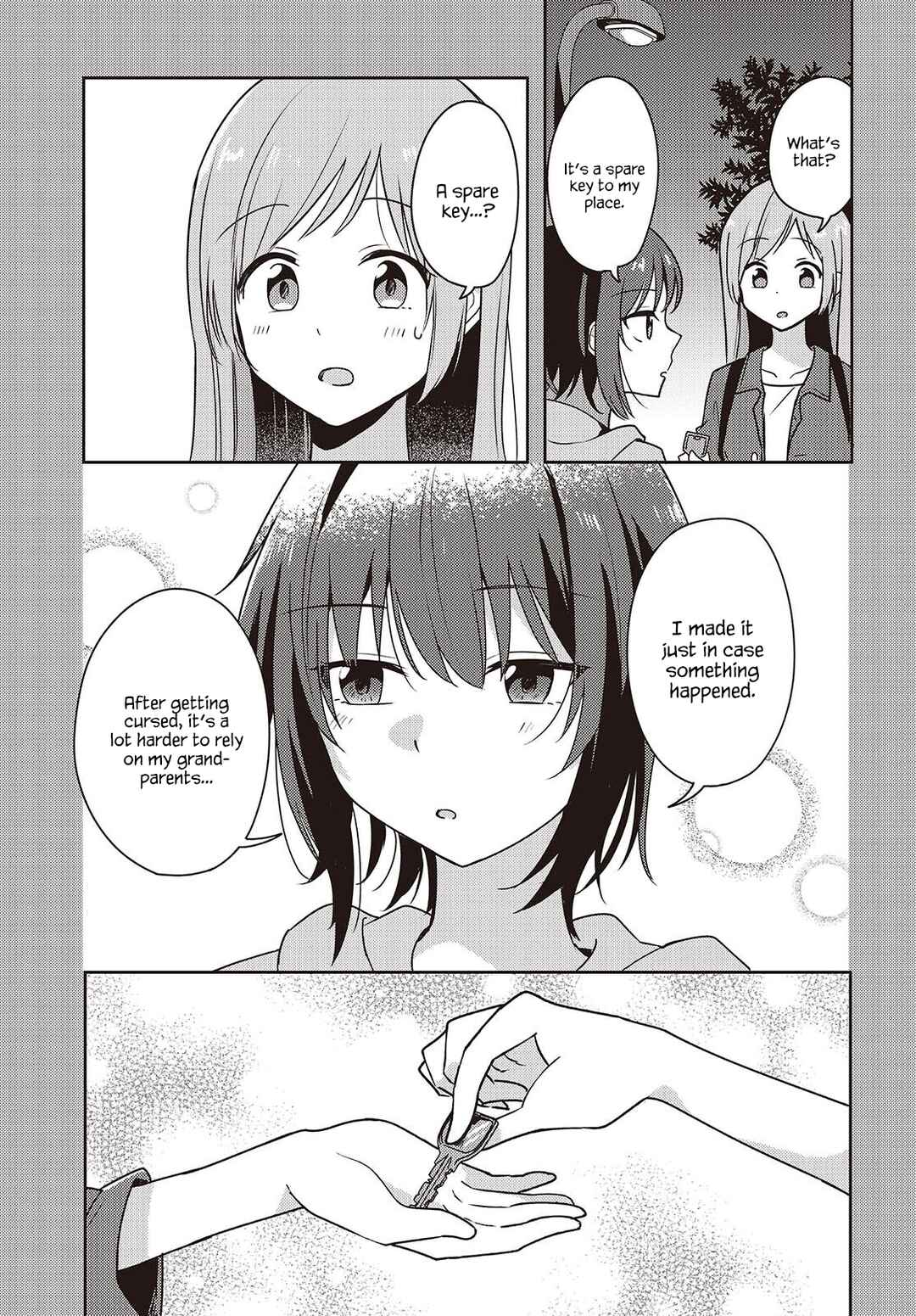 Osananajimi wa, Nyaa to Naite Skirt no Naka Chapter 7 - Page 3
