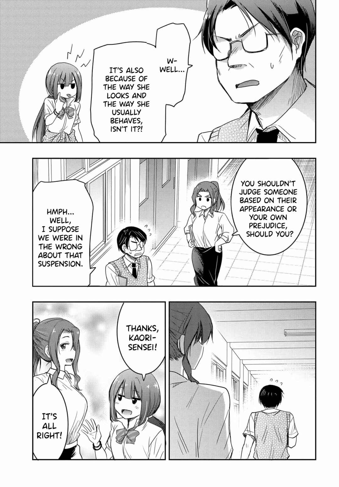 Watashi yori Tsuyoi Otoko to Kekkon shitai no - Seiso na Biji Seito Kaichou (Jitsu wa Moto Banchou) no Himitsu wo Shiru Inkya (Jitsu wa Kanojo wo Koeru Saikyou no Yankee) Chapter 19 - Page 14