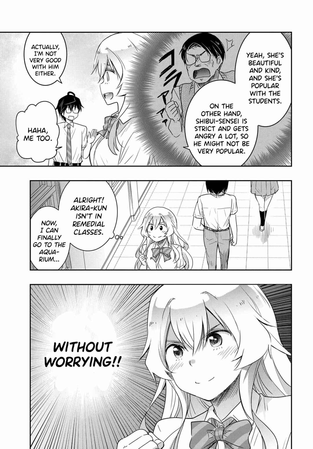 Watashi yori Tsuyoi Otoko to Kekkon shitai no - Seiso na Biji Seito Kaichou (Jitsu wa Moto Banchou) no Himitsu wo Shiru Inkya (Jitsu wa Kanojo wo Koeru Saikyou no Yankee) Chapter 19 - Page 18