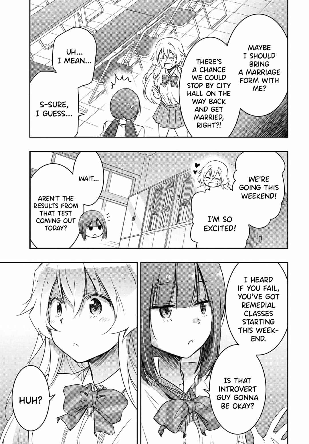 Watashi yori Tsuyoi Otoko to Kekkon shitai no - Seiso na Biji Seito Kaichou (Jitsu wa Moto Banchou) no Himitsu wo Shiru Inkya (Jitsu wa Kanojo wo Koeru Saikyou no Yankee) Chapter 19 - Page 6