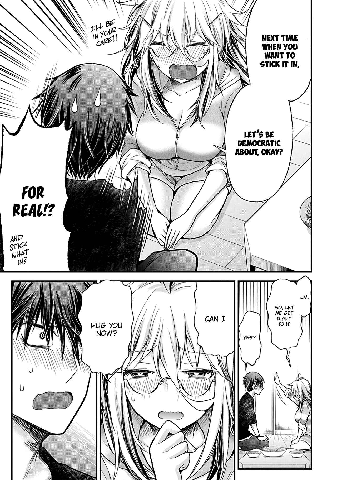 Shingeki no Eroko-san: Hen na Oneesan wa Danshi Kousei to Nakayoku Naritai Chapter 13 - Page 18