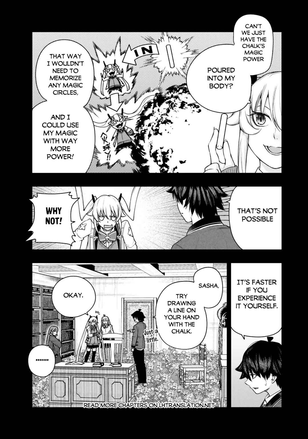 Gomi Ika da to Tsuihou Sareta Shiyounin, Jitsu wa Zense Kenja desu ~Shijou Saikyou no Kenja, Sekai Saikouhou no Gakuen ni Kayou~ Chapter 18.1 - Page 8