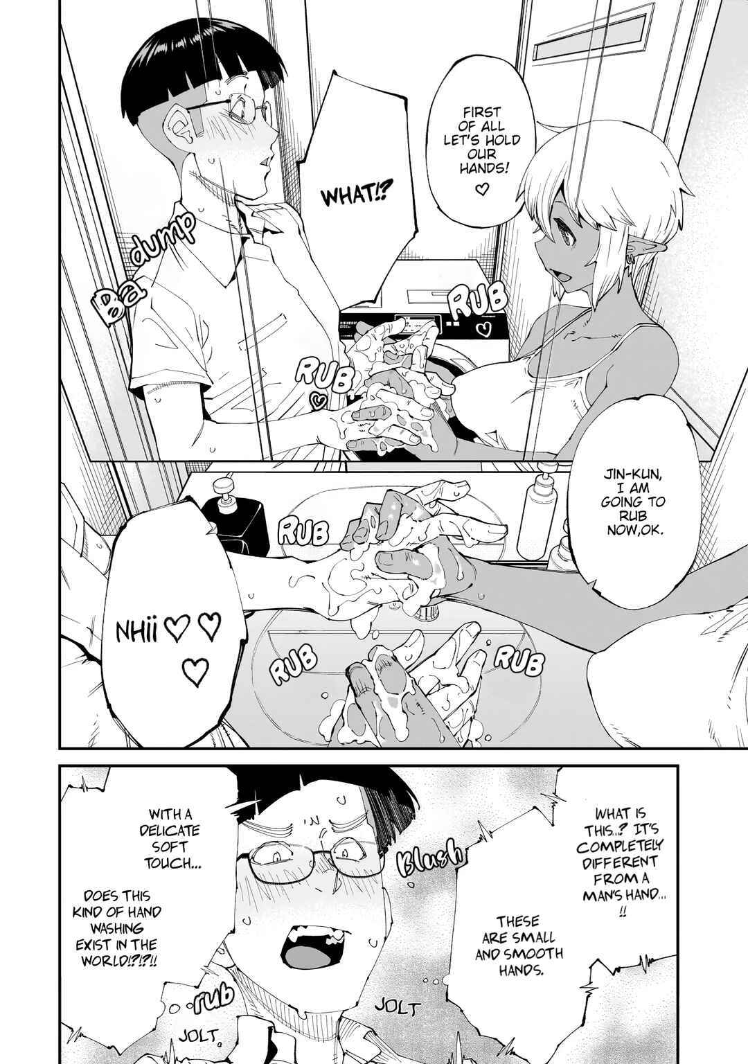 Otaku-kun no Seiheki o Isshou Yugamete Iku Ishuzoku Musume-tachi Chapter 1 - Page 13
