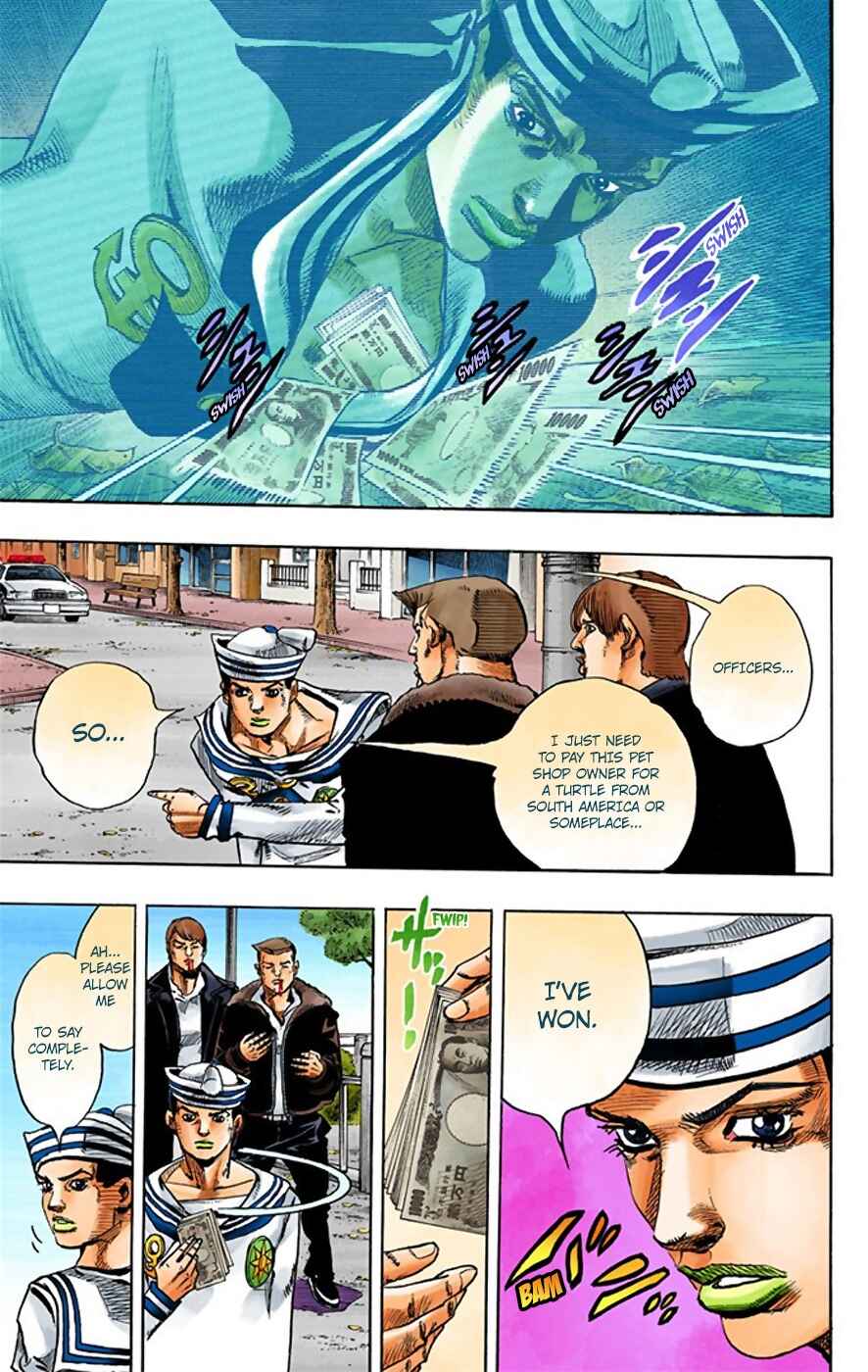 JoJo no Kimyou na Bouken: Part 8 - JoJolion Color-ban Chapter 21 - Page 22