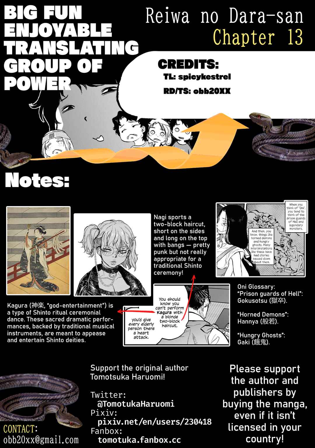 Reiwa no Dara-san Chapter 13 - Page 21