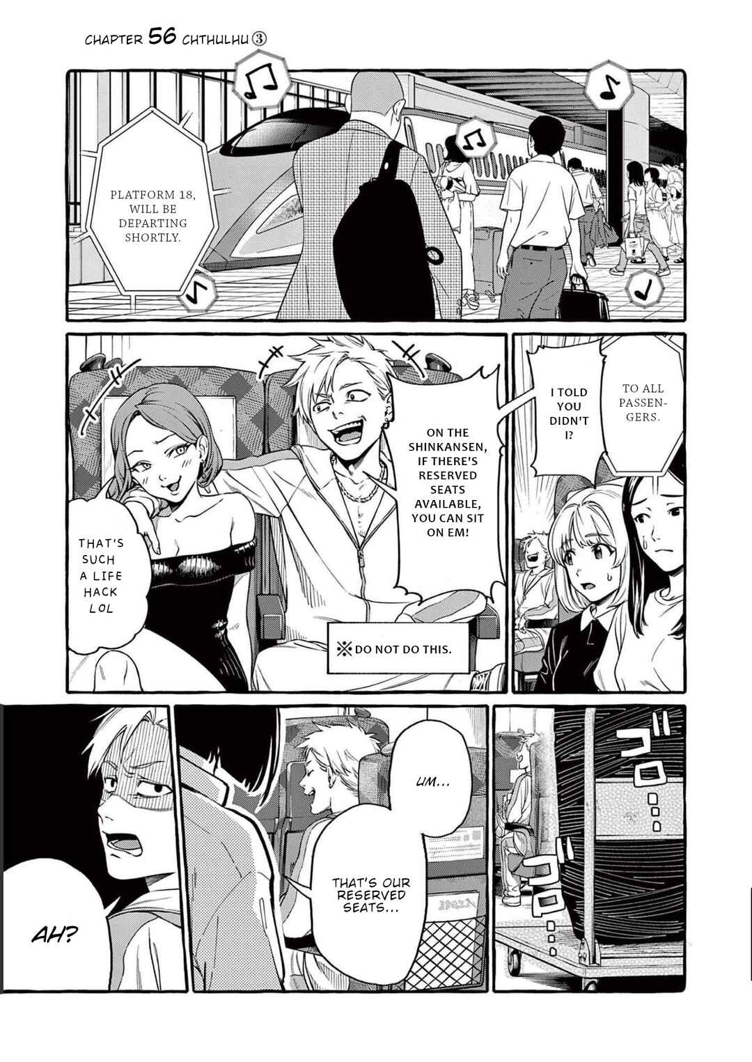 Ushiro no Shoumen Kamui-san Chapter 56 - Page 2
