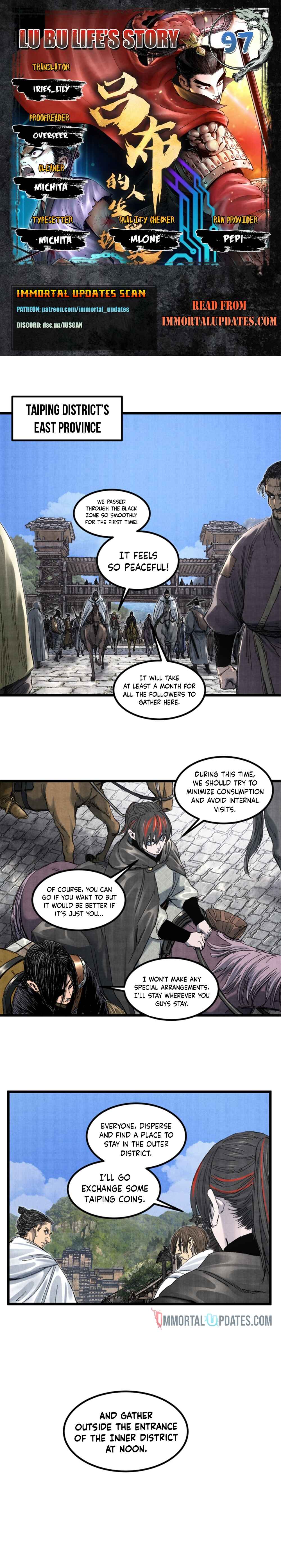 Lu Bu's Life Simulator Chapter 97 - Page 1