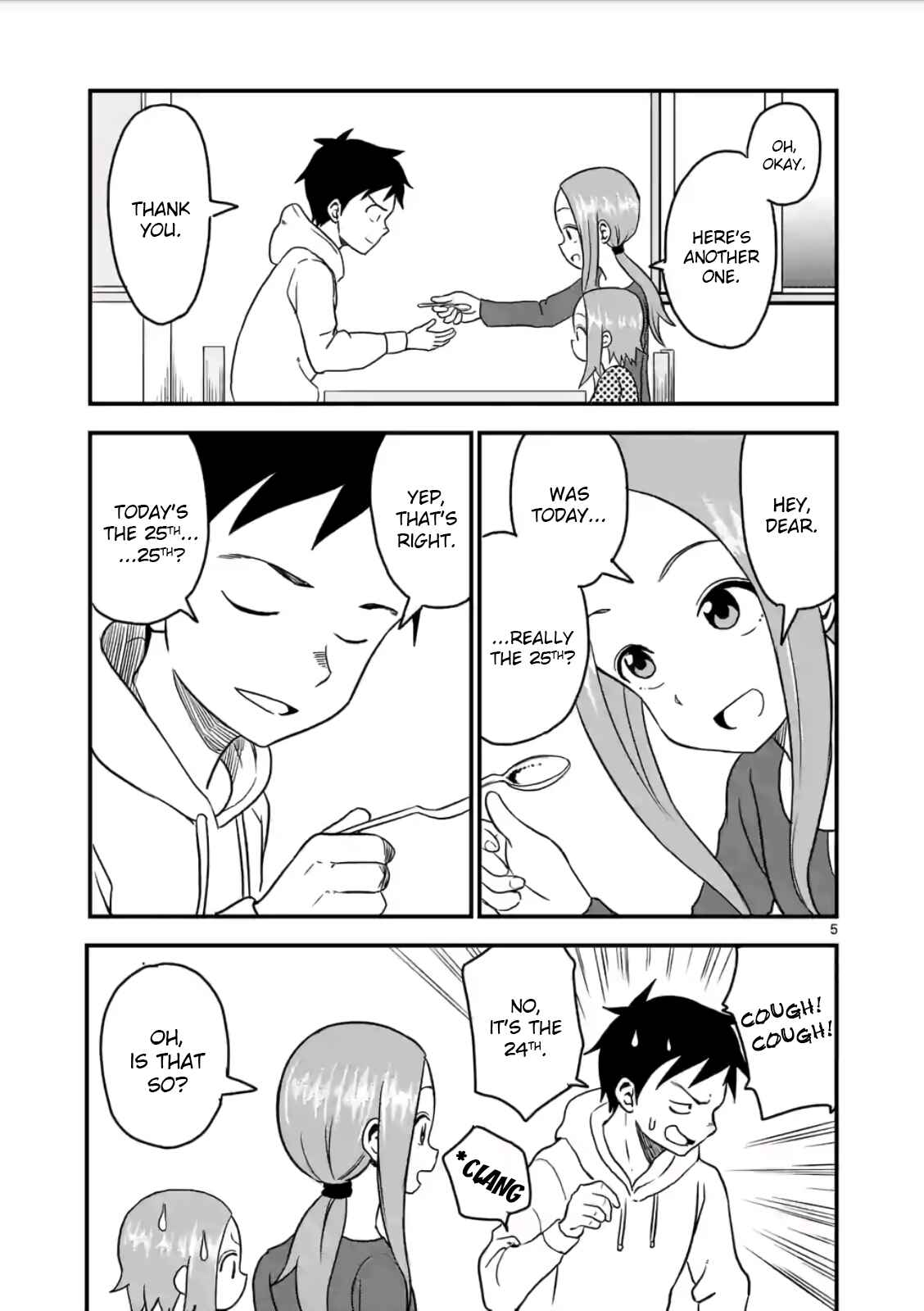 Karakai Jouzu no (Moto) Takagi-san Chapter 19 - Page 5