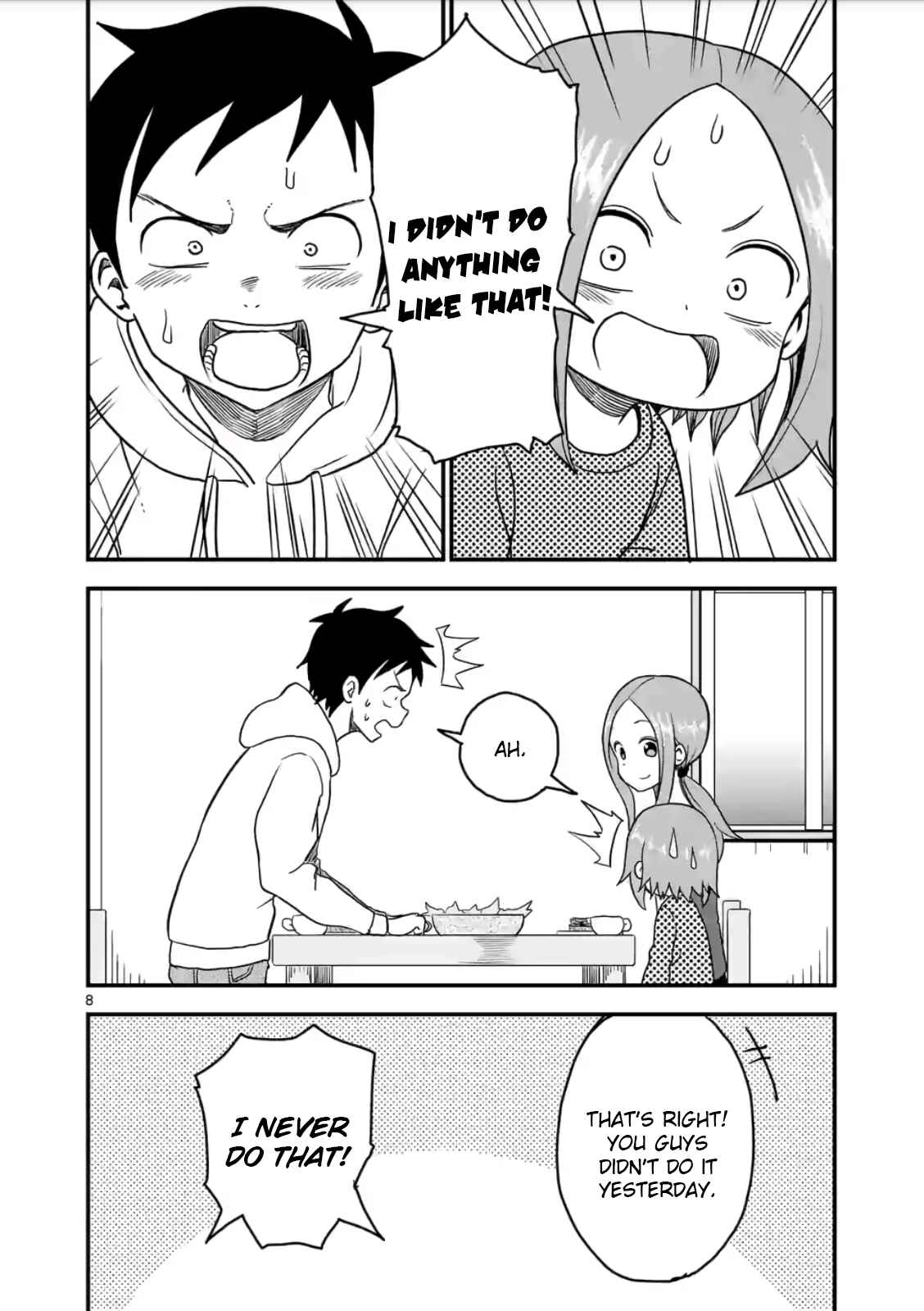 Karakai Jouzu no (Moto) Takagi-san Chapter 19 - Page 8