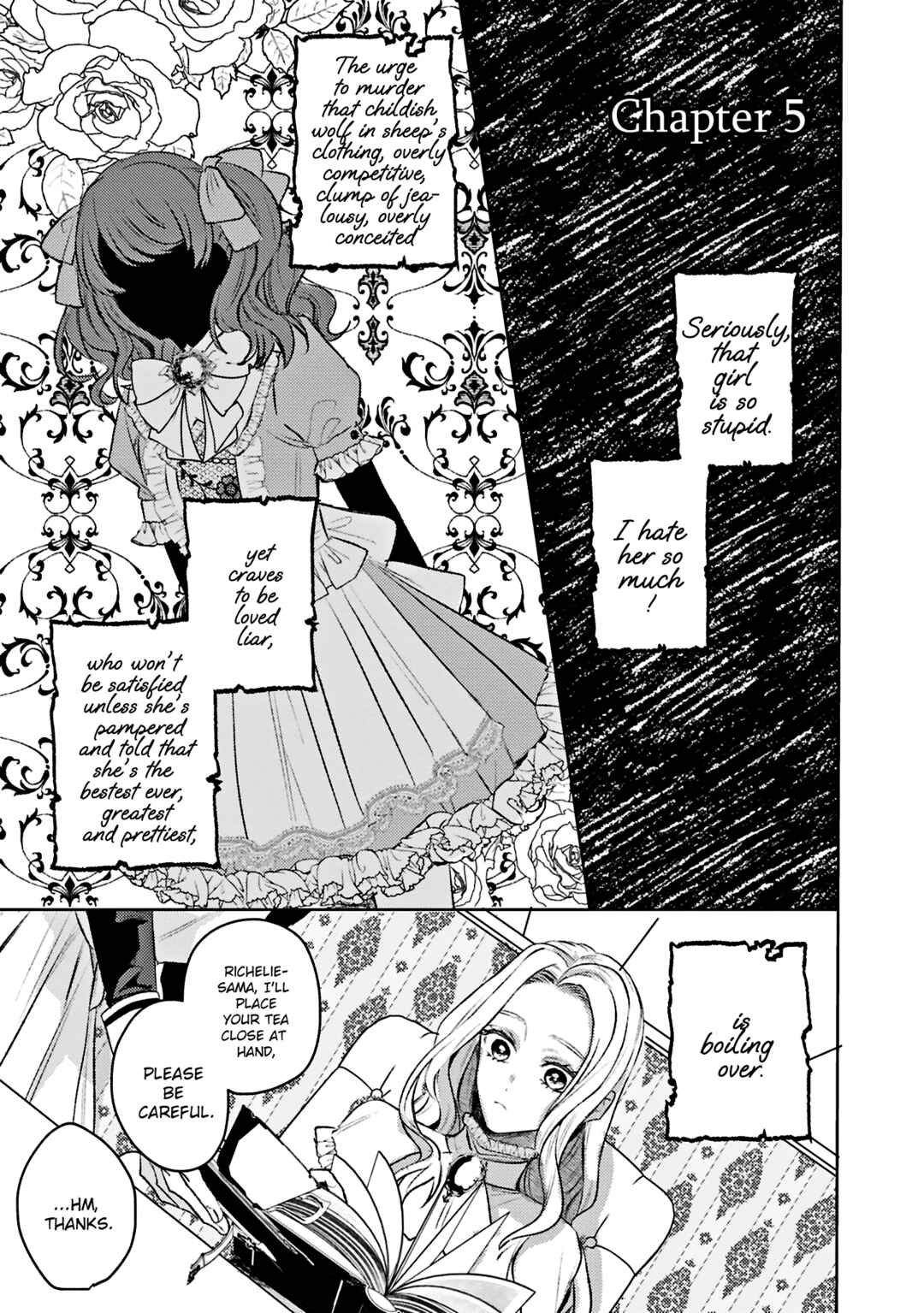 Ko, Konna Ikemen ga Watashi no Osananajimi de Kon'yakusha Desutte? Sasuga Akuyaku Reijou, Sore Kurai no Utsuwa Janakereba Konna Taiyaku Tsutomaranai Wa Chapter 5 - Page 2