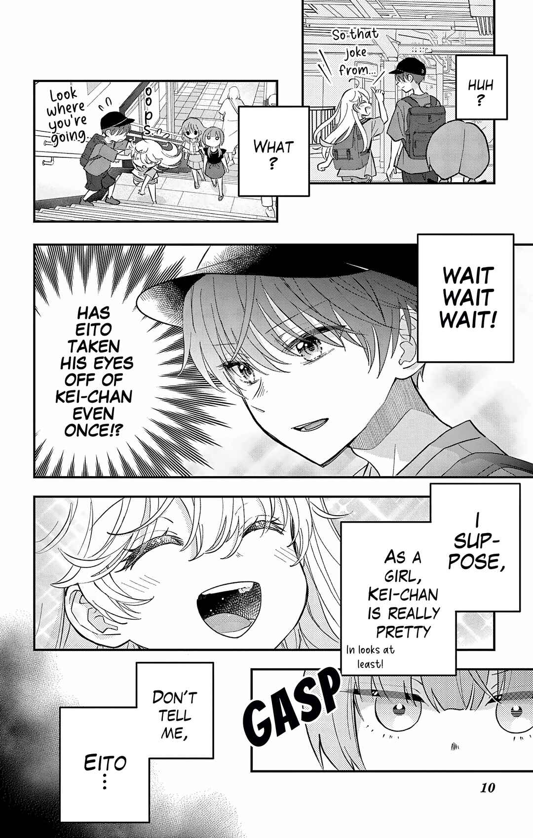 Uesugi-kun wa Onnanoko o Yametai Chapter 23.1 - Page 10