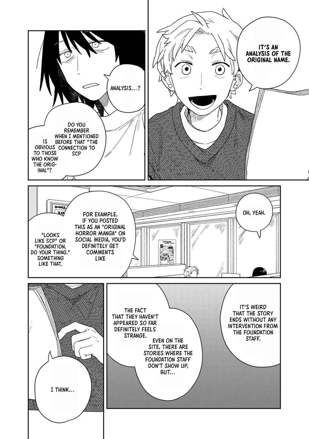 SCP tte Nan desu ka? Chapter 3 - Page 13