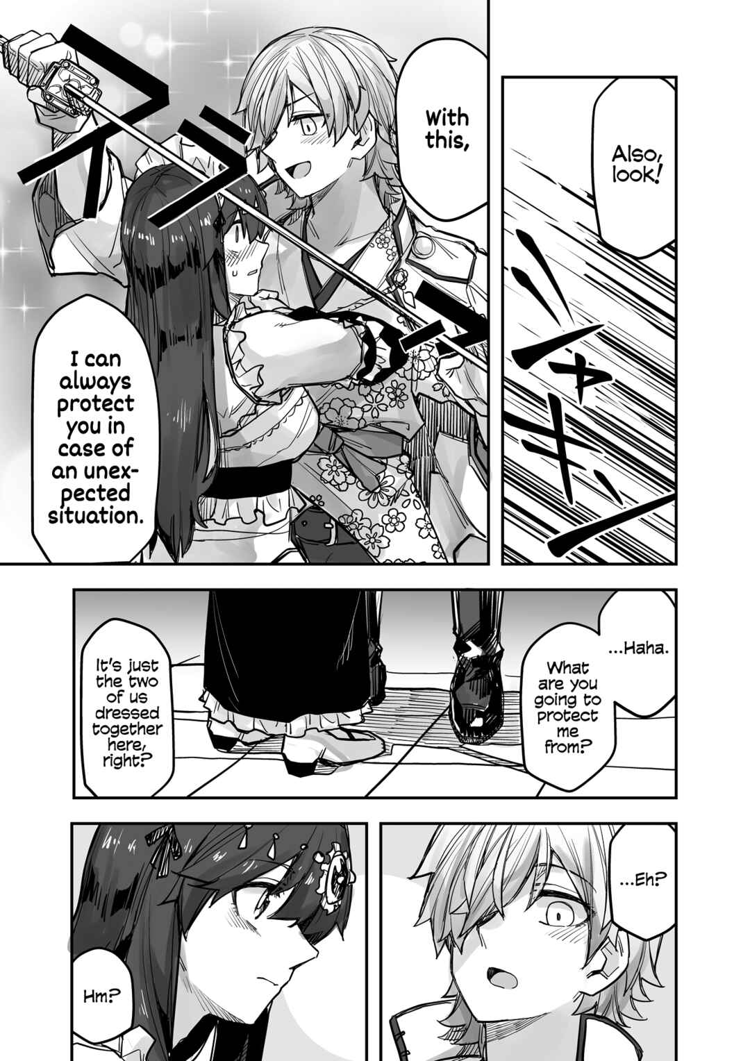 Ikemen Joshi to Josou Danshi Chapter 90 - Page 3