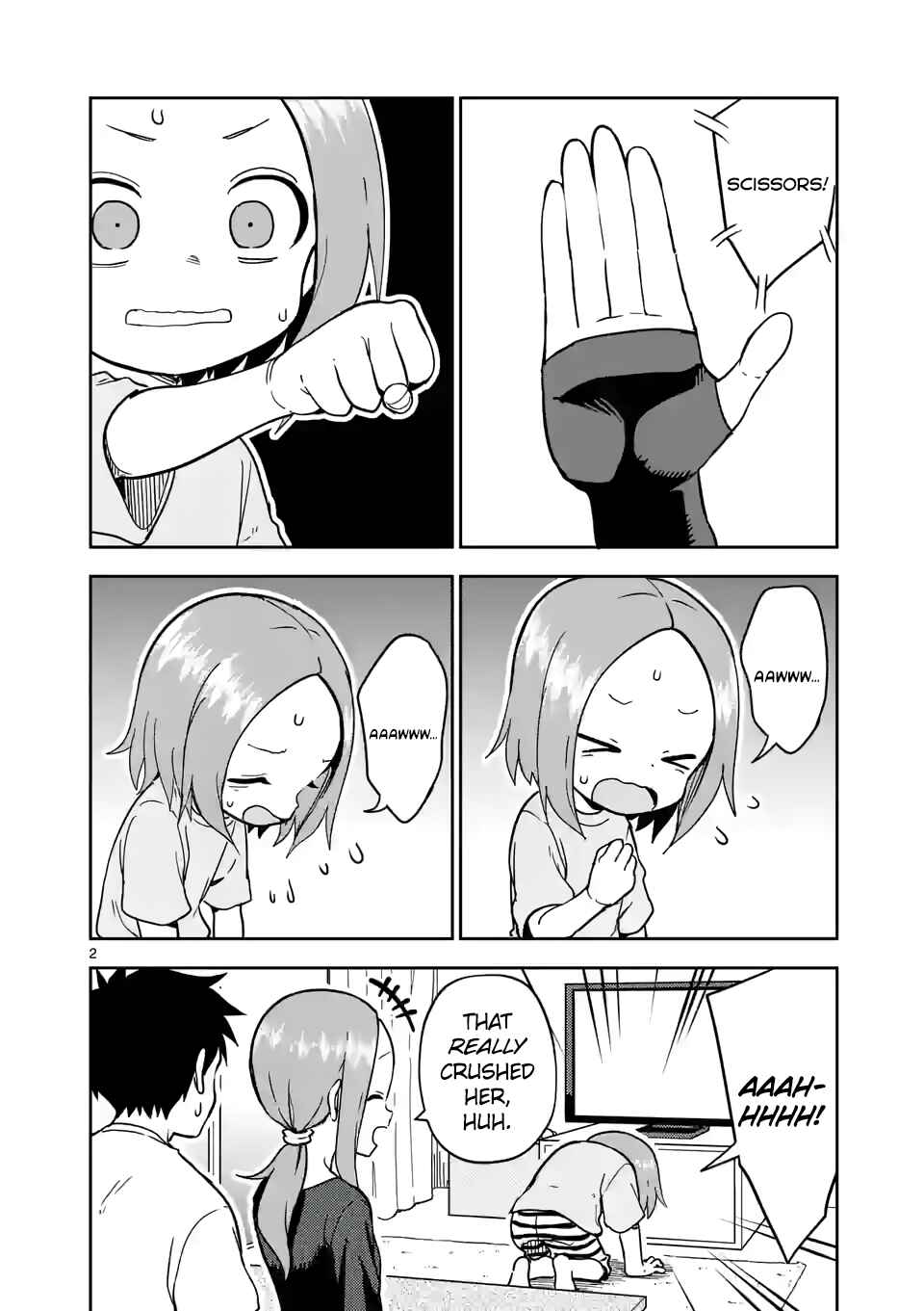 Karakai Jouzu no (Moto) Takagi-san Chapter 222 - Page 2