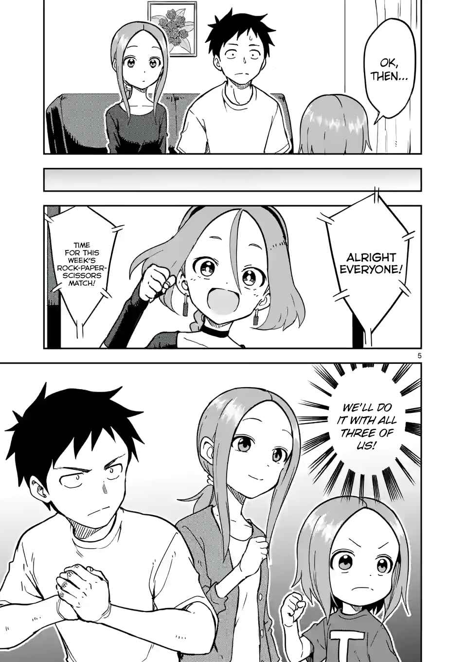 Karakai Jouzu no (Moto) Takagi-san Chapter 222 - Page 5
