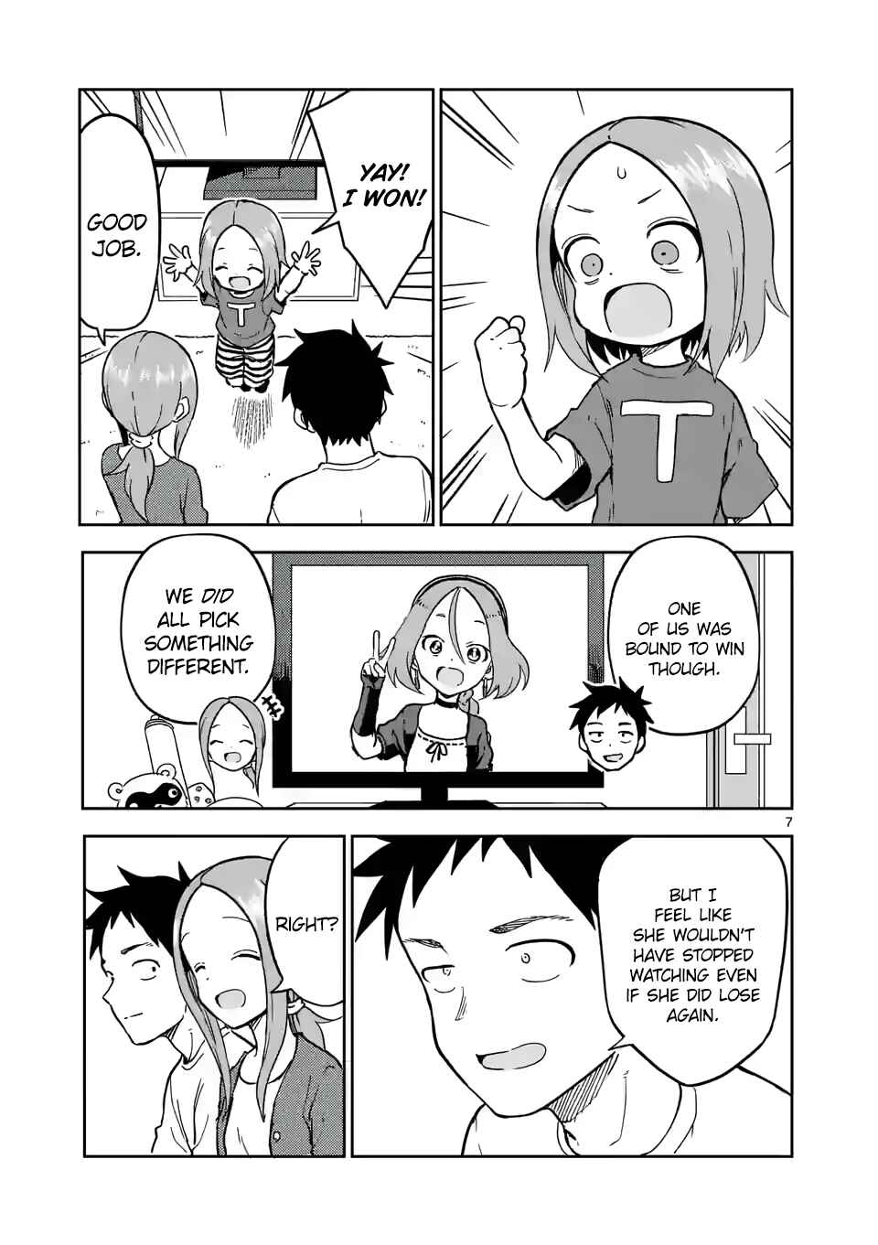 Karakai Jouzu no (Moto) Takagi-san Chapter 222 - Page 7