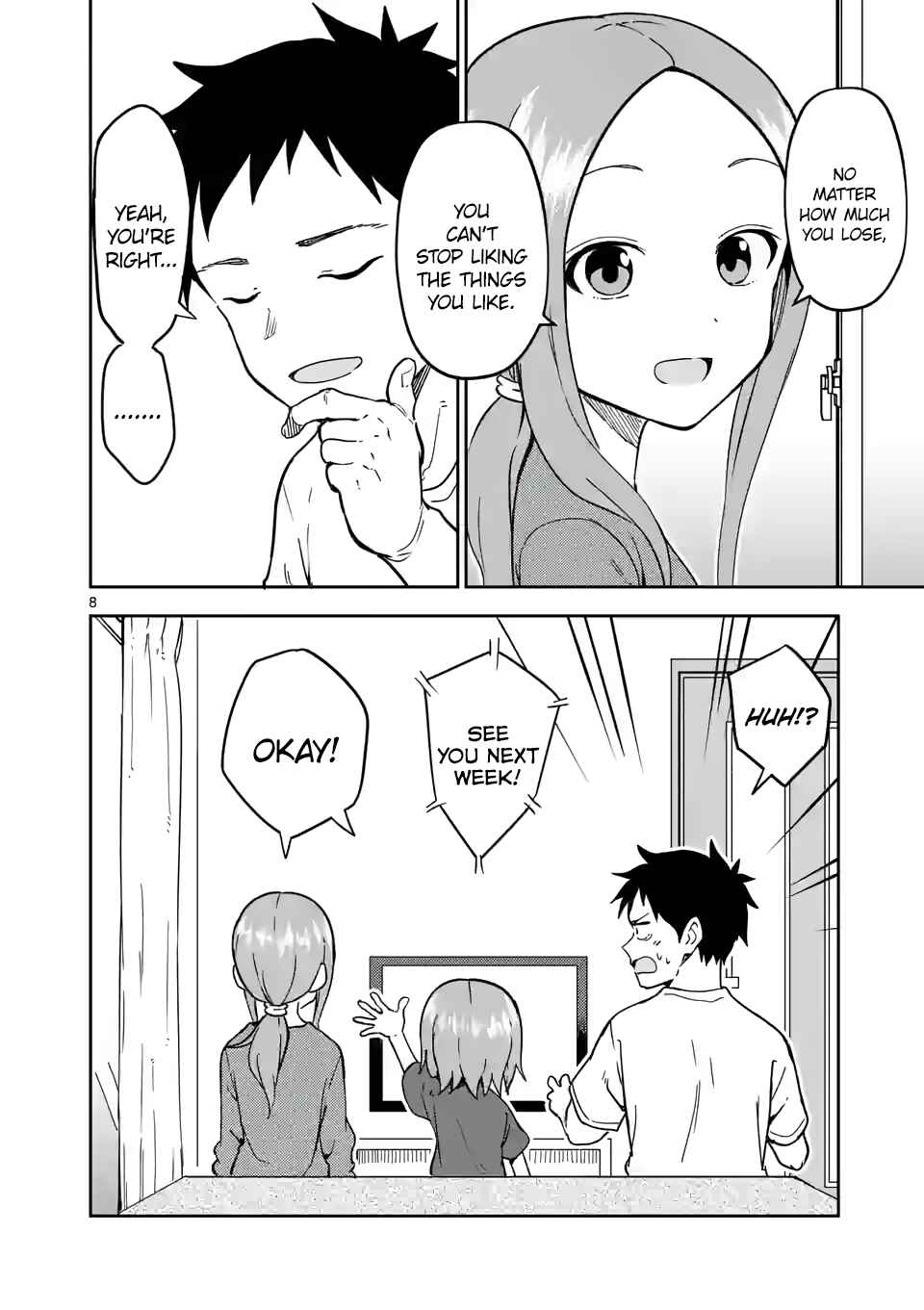 Karakai Jouzu no (Moto) Takagi-san Chapter 222 - Page 8