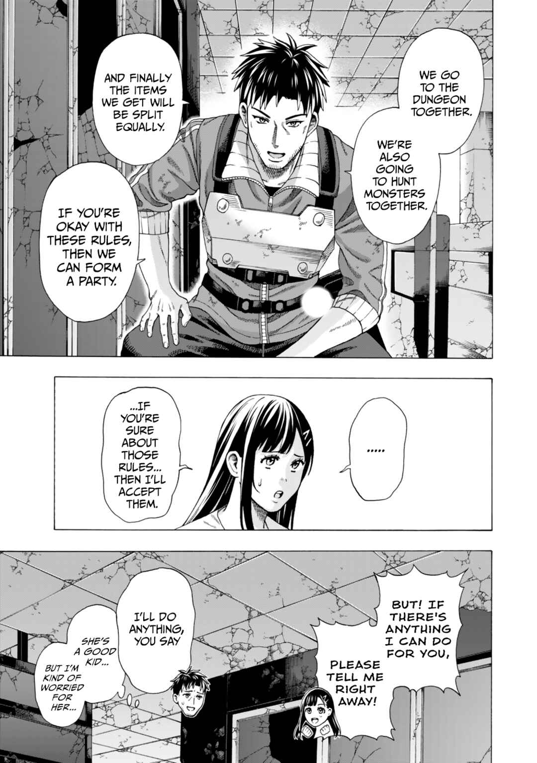 Skill "World Tame" ni Mezameta Ossan wa Dungeon de Seikei wo Tateru Koto ni Shimashita ~Mushoku kara Hajimeru Shihai Musou~ Chapter 3 - Page 10